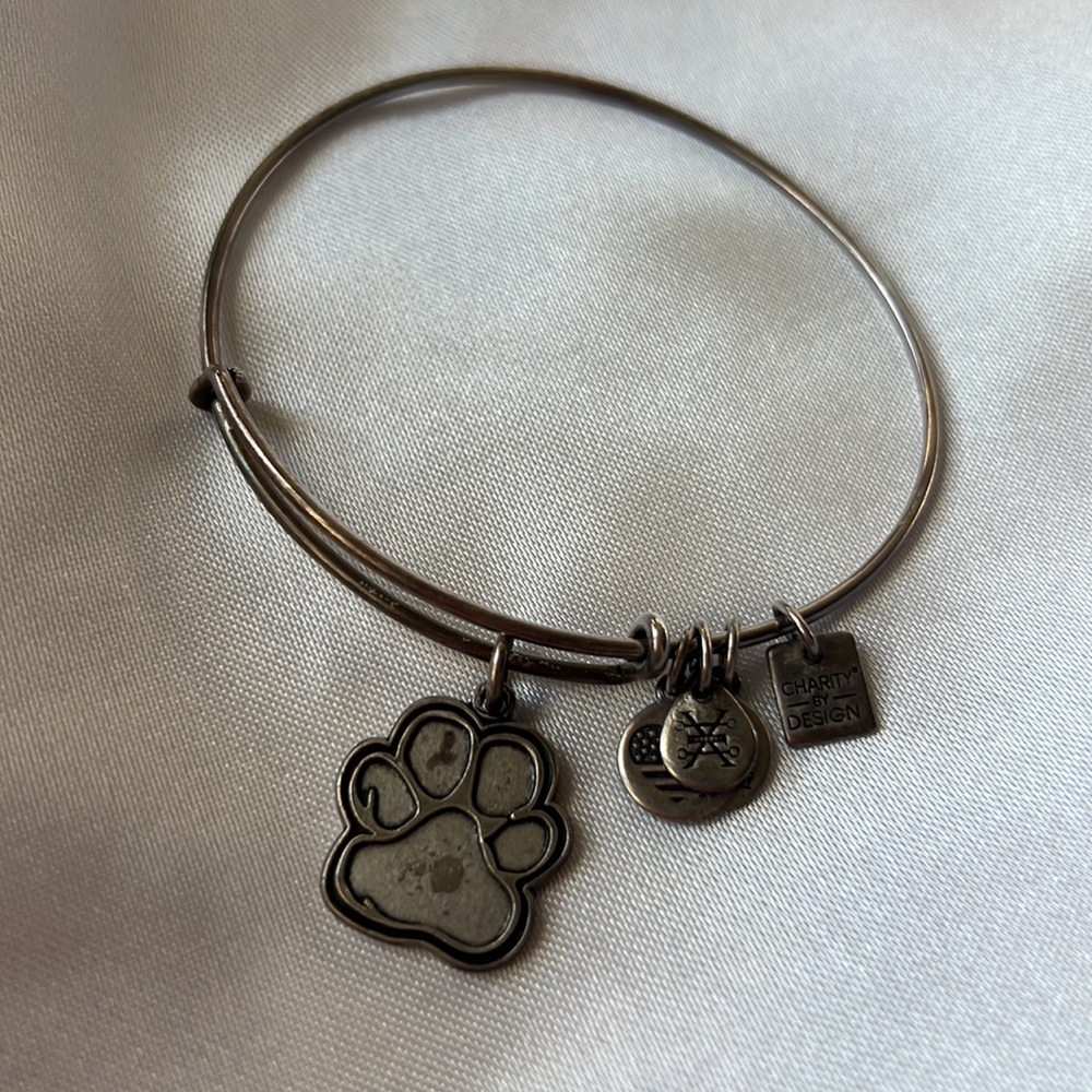 Alex and Ani paw bracelet